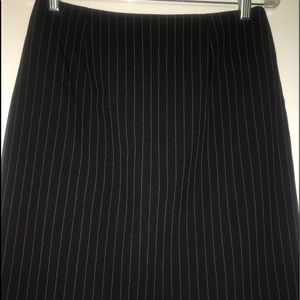 Women’s Black Pinstriped Shirt